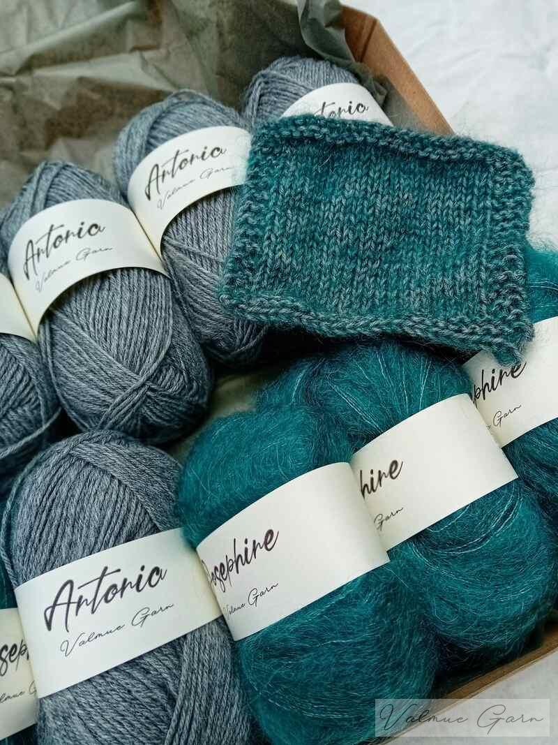 Na svetr - Sea Green