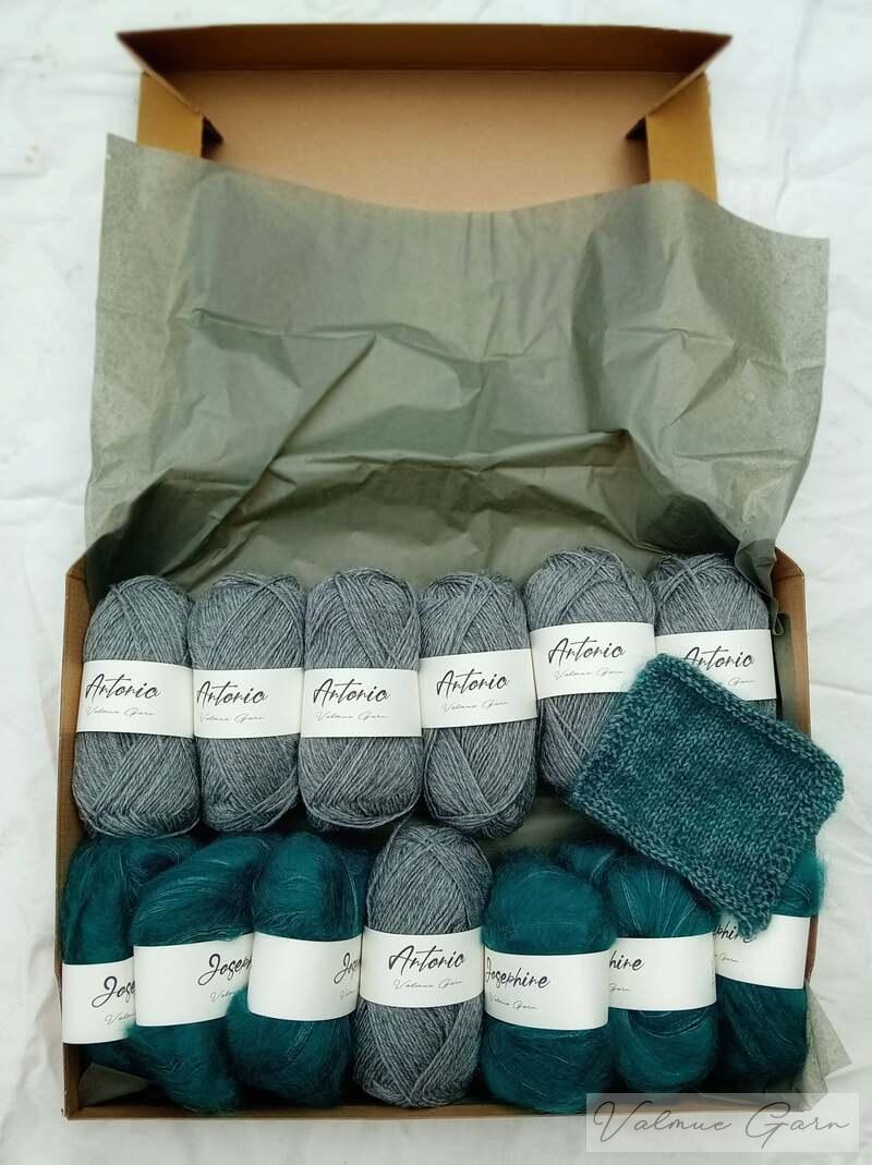 Na svetr - Sea Green